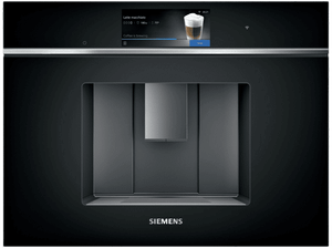 Ekspres do kawy zabudowy SIEMENS CT718L1B0 HomeConnect Czarny