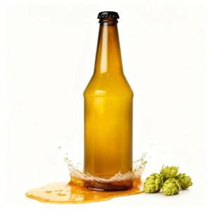 Butelki szklane 500 ml (50 szt.) z kapslami Butelka brązowa na piwo cydr