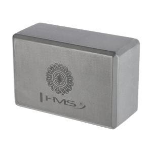 HMS kostka do jogi rozciągania fitness KJ02 szara (one size)