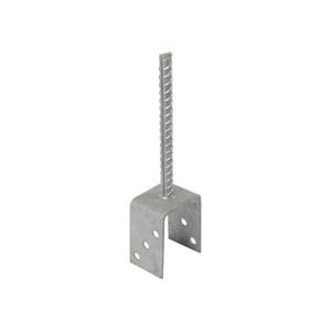 Podstawa słupa kotwa typ U 141 x 120 x 60 x 4 mm