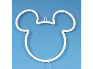 Neon YELLOWPOP Disney Mickey Ears Biały