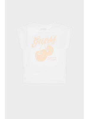 Guess T-Shirt J5GI00 K6YW4 Biały Regular Fit
