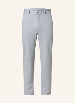 Paul Spodnie Garniturowe Z Dżerseju Slim Fit blau