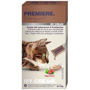 PREMIERE My Cream Wątrobianka i żurawina 66x15 g