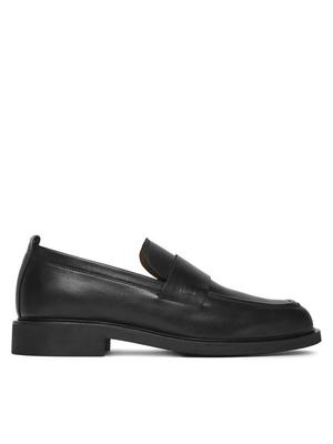 Calvin Klein Lordsy SQ RUBBER LOAFER HM0HM01901 Czarny