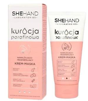 Krem Do Rąk Kuracja Parafinowa Do Zniszczonych Dłoni Maska SheHand 75ml