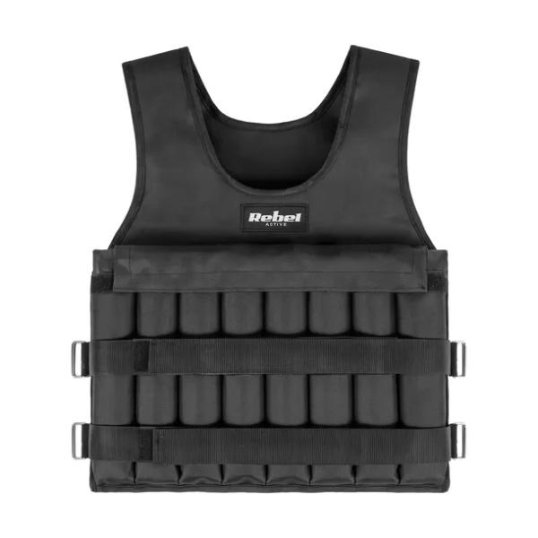 Kamizelka obciążeniowa 10kg regulowana treningowa do ćwiczeń mocna Rebel
