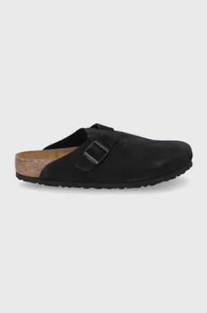 Birkenstock klapki zamszowe Boston