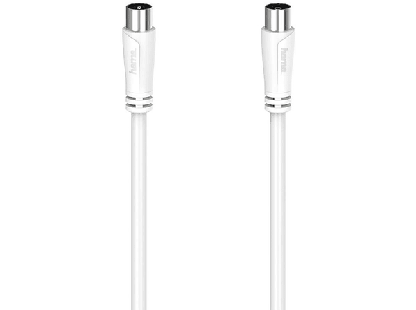 Kabel antenowy HAMA 90dB wtyk - gniazdo antenowe 0,75m