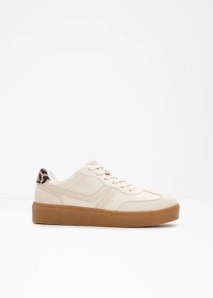 Sneakersy na platformie w stylu retro