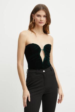 Bardot body welurowe KAHLIA