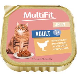 MultiFit Miska Adult Jelly Drób 16x100 g