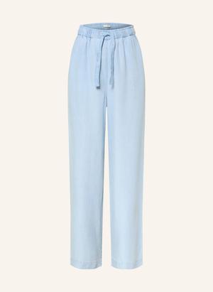 Lilienfels Spodnie Typu Marlene W Stylu Jeansowym blau