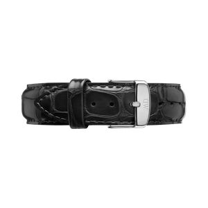 Daniel Wellington DW Strap Leather Reading 12mm Silver