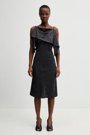 MM6 Maison Margiela sukienka asymetryczna