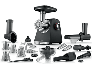 Maszynka do mięsa BOSCH MFWS682B Serie 6 MultiPower 2100 W Czarny