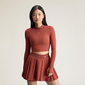 Krótki top treningowy adidas by Stella McCartney z długim rękawem