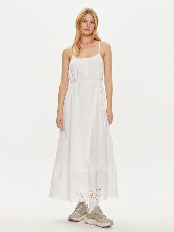 ONLY Sukienka letnia Lou 15313166 Biały Regular Fit