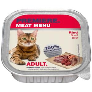 PREMIERE Meat Menu Adult Wołowina 64x100 g