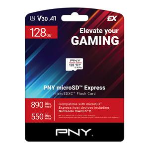 PNY Karta pamięci microSD Express 128GB P-SDU128P31880EXP-GE