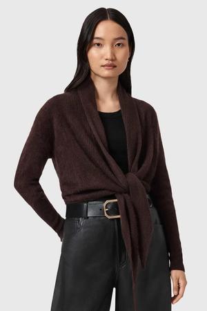 AllSaints kardigan kaszmirowy