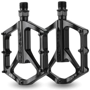 PEDAŁY ROWEROWE PLATFORMOWE ALUMINIOWE DO ROWERU MTB LEKKIE ZESTAW 2 SZT