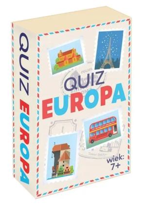 mikro KARTY gra rodzinna QUIZ EUROPA Kangur