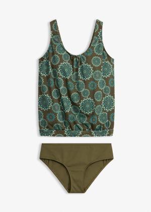 Tankini oversize (komplet 2 cz.) z szerokimi ramiączkami
