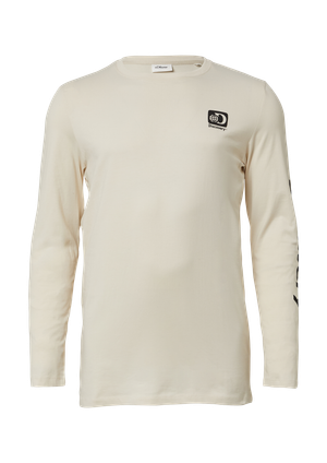 Bawełniany longsleeve z grafiką Discovery Channel®