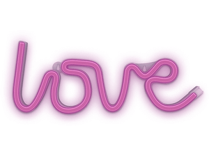 Neon FOREVER TF1 Love Różowy Bat + USB FLNEO5