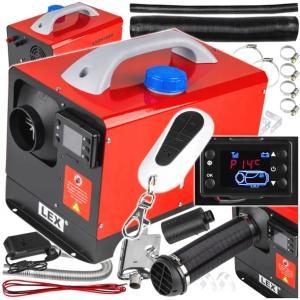 NAGRZEWNICA SPALINOWA OLEJOWA OGRZEWANIE POSTOJOWE WEBASTO 8KW LCD 12V 230V