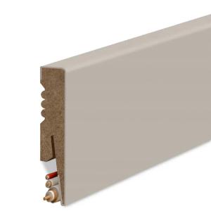 80x16 mm LISTWA PRZYPODŁOGOWA 8 cm KASZMIR MDF DEKORACYJNA COKÓŁ promień R2