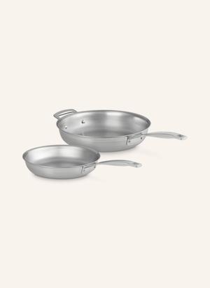 Le Creuset Zestaw 2 Patelni 3-Ply silber