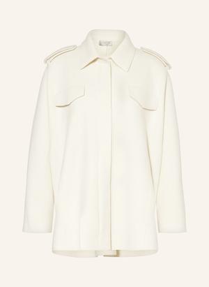 Lunaria Cashmere Kurtka Wełniana Z Kaszmirem weiss