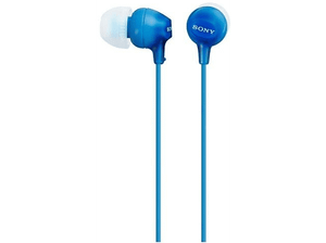 Słuchawki przewodowe dokanałowe SONY MDR-EX15LP Niebieski