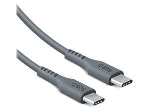 Kabel USB-C SBS do 2.0 (100 W / 480 Mbps) 2m Szary