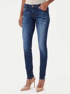 Guess Jeansy Annette W2YA99 D4Q03 Granatowy Skinny Fit
