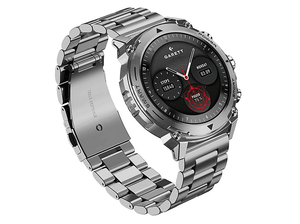 Smartwatch GARETT Atom Stalowy Srebrny