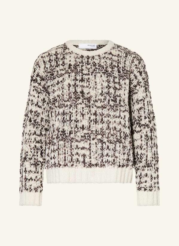 Selected Sweter weiss