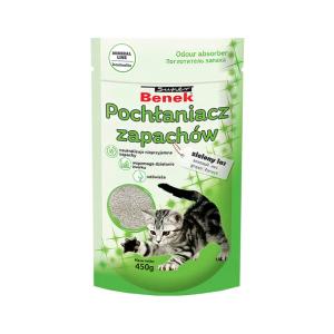 Super Benek Pochłaniacz Zapachów Do Kuwet Zielony Las 450g
