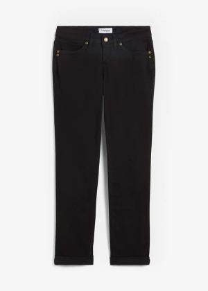 Jeansy ze stretchem straight, mid waist