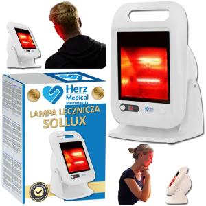 LAMPA NA PODCZERWIEŃ SOLUX TERAPEUTYCZNA LECZNICZA TIMER HERZ MEDICAL 300W