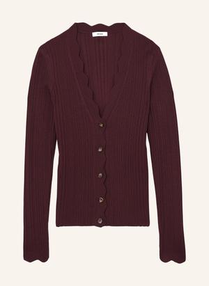 Reiss Sweter Vinny rot