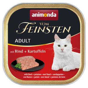 animonda Vom Feinsten mokra karma dla kota, Adult, Wołowina z ziemniakami 64x100 g