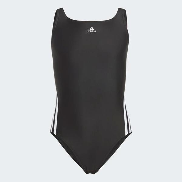 ADIDAS strój kapielowy dziewczęcy pływacki IB6009 czarny (128)