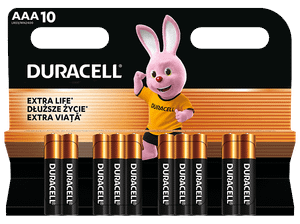 Baterie DURACELL AAA 10szt.