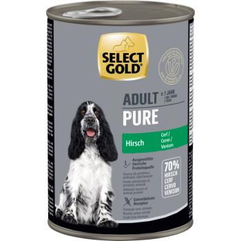 SELECT GOLD Pure Adult Jelenina 6x400 g
