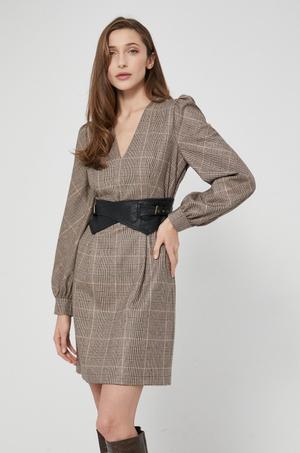 Twinset Sukienka z domieszką wełny