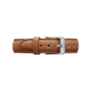 Daniel Wellington DW Strap Leather Durham 12mm Silver