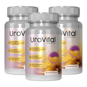 3x UroVital – kompleksowe wsparcie układu moczowego 30 kapsułek